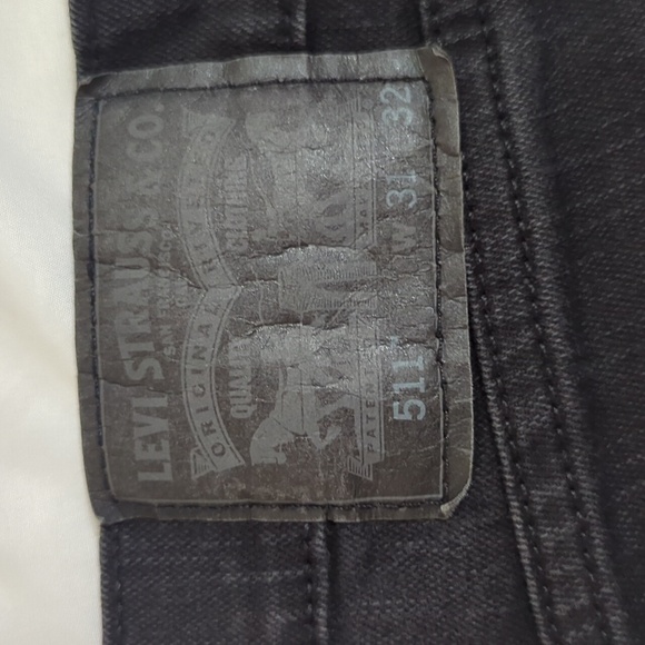 Levi’s 511™ Slim Fit Men's Jeans, Color Black 3d Washed Size 31 x 32 - Picture 12 of 16